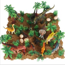 Игрушки для детей, игрушки для детей, имитация динозавров с деревьями 2024 - купить недорого