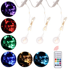 LEDGLE USB Christmas Curtain Led String Light Timer Curtain Garland Fairy Lights Globe Christmas lights Hanging luces led decor 2024 - buy cheap