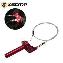 ZSDTRP 7/8" 22mm Handlebar Universal Motorcycle CNC Aluminum Accelerator Throttle Quick Twist Grips With Cable For Pit Dirt Bike 2024 - buy cheap