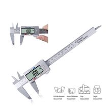 6 inch 150mm LCD Digital Electronic Carbon Fiber Vernier Caliper Gauge Micrometer 2024 - buy cheap