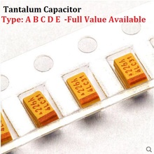10 pces capacitor de tântalo tipo d 337 6.3 v 330 uf 6.3 v smd capacitância 6.3v330uf 7343 capacitores 330uf6.3v 2024 - compre barato