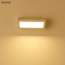 DONWEI Aluminum LED Wall Lamps AC85-265V 5W Modern Simple Bedroom Lights Indoor Dining-room Corridor Bedside Wall Sconce Lamp 2024 - buy cheap