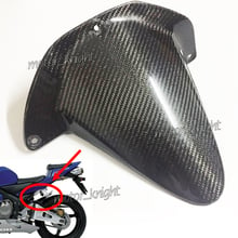 Protetor de para-lamas traseiro, de fibra de carbono real, para honda cbr600rr, f5, 2003, 2004, cbr, 600rr, 03, 04, motocicleta, hugger traseiro 2024 - compre barato