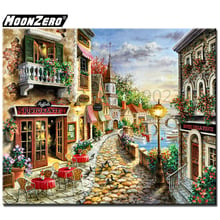 Lakeside town New 5D DIY Diamond painting Cross stitch Embroidery rhinestone Embroidery Mosaic Set decoration Gift WYZ18790 2024 - buy cheap