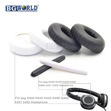 Repleacement cushion headband head band ear pads earpad earmuff foam for akg K420 K430 K450 K451 Q460 K480NC Headphones part 2024 - buy cheap