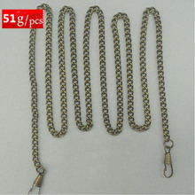 20pcs 120cm Sideways bags chain Vintage Metal Shoulder Strap Chain purse DIY Sewing handmade Bag part Cords purse handle LW812 2024 - buy cheap