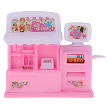 1/12 Dollhouse Miniature Furniture Kitchen Decor Ice Cream Machine Model ABS Plastic Toy Home Ornaments 2024 - buy cheap