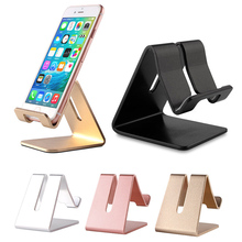 Soporte Universal para teléfono móvil, aleación de aluminio, antideslizante, montaje de escritorio, para iPhone, Samsung y Tablet 2024 - compra barato