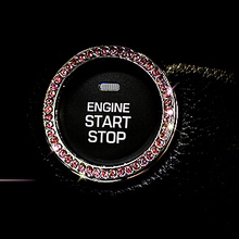 Car-styling Start Stop Button Ignition Key Ring For Chevrolet Cruze Captiva Matiz TRAX Aveo Sonic Lova Sail 2024 - buy cheap