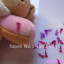 GD12-1 Free Shipping Wholesale 100g/bag Rose Color Girl Glitter Nail art Glitter Pieces Nail art decoration 2024 - buy cheap