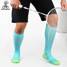 Mountainpeak-calcetines largos de tubo para hombre y mujer, medias transpirables para correr, Maratón, Fútbol, Deporte, desodorante, ciclismo 2024 - compra barato