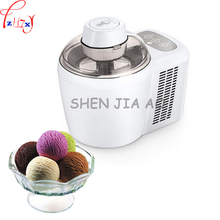 Home mini fruit ice cream machine automatic soft / hard ice cream machine children diy ice cream machine 220V 90W 2024 - buy cheap