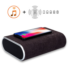 Smart Wireless Charger Bluetooth Speaker Stereo Music Player Portable Travel Quick Charging Adapter For iPhone X 8 8 Plus 2024 - buy cheap