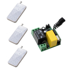 Sistema de controle remoto sem fio 1ch, mini receptor e transmissor remoto 220. 92mhz, 315/433 v