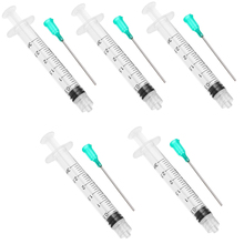 5 Pack Stainless Steel Dispensing Needles 3ml Dispensing Syringe with 18 ga 1.5 inch Blunt Tip Needle For Mixing Liquid 2024 - buy cheap