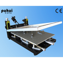 Authorized New Arrival PUHUI High Precision Printer Manual Stencil Printer machine Silk Printing Machine 2024 - buy cheap