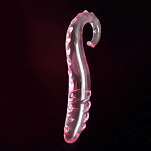 Consolador de vidrio Pyrex artificial para hombres y mujeres, cristal falso, tapón anal, masajeador de próstata, juguete sexual para masturbación, color rosa, 30mm 2024 - compra barato