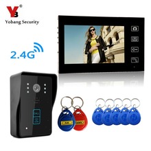 Yobang Security Smart 7" TFT LCD Night Visual Video Door Phone touch wireless  Doorbell Intercom door Monitor Outdoor Camera 2024 - buy cheap
