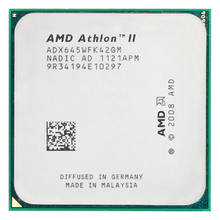 Processador para cpu amd athlon ii x4 645, cpu quad-core (3.1ghz/l2 2m/95w/2000ghz) soquete am3 am2 + 2024 - compre barato