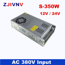 350W  switching power supply output 12v 24v  input 380vac power supply 12v 29A, 24V 14.6A,  AC-DC 2024 - buy cheap