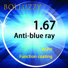 1.67 index PC unti-blue light rays unti-UV rays optical prescription high quality lenses for computer work TV watching 2024 - buy cheap