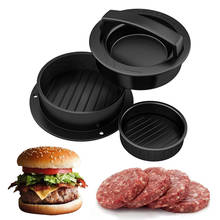 Kitchen Round Shape burger Press Food-Grade ABS Hamburger Meat Press Beef Grill Hamburger Press Patty Maker Mold Mould Tool 2024 - купить недорого
