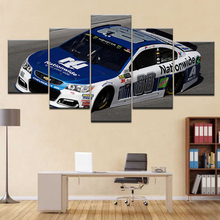 Framed Art Painting Modular HD Printed Canvas Poster 5 Panel Racing Car Racing Track Home Decor Living Room Modern Wall Pictures 2024 - buy cheap