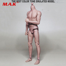 Figura masculina Flexible S01, 12 pulgadas, cuerpo de hombre con músculos y hombros estrechos, modelo 1/6 2024 - compra barato