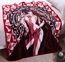 Одеяло для старшей школы аниме DxD Rias Gremory Akeno Himejima, плюшевое Флисовое одеяло кораллового цвета для дивана, Теплый Ковер, одеяло для косплея, по... 2024 - купить недорого