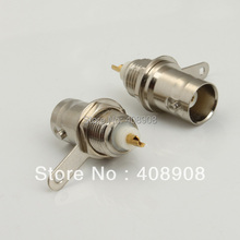 100 PCS Chassis Radial RF BNC Probe Panel Mount Female Connector Adapter Plug 2024 - buy cheap