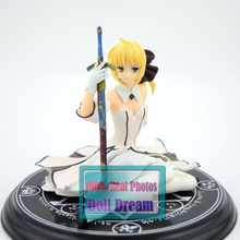 Figura de acción del Anime japonés Fate/stay night Saber Lily 1/7, juguete de resina de Chica de Anime japonés, regalo de colección 2024 - compra barato