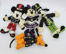 1 piece Halloween mickey minnie pluto dog goofy Plush Toys Doll For kids Gifts&birthday 2024 - buy cheap