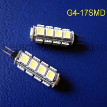 Alta qualidade 5050 V G4 12 lâmpadas led, G4 17SMD 5050 diodo emissor de luz Conduziu A luz de cristal, G4 lâmpadas led (frete grátis 50 pçs/lote) 2024 - compre barato