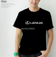 Летняя хлопковая футболка с коротким рукавом Lexus, жилет для мужчин и женщин, модная футболка для фанатов автомобилей 2024 - купить недорого