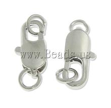Wholesale 100pcs Clip Brass Lobster Claw Cord Clasp For Leather Bracelet Clasps Findings DIY Jewelry 2024 - buy cheap