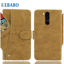 Funda de cuero Vintage para uhans-i8 Pro, funda de lujo con tapa de 5,65 pulgadas, 3 fundas con ranuras para tarjetas, soporte magnético, bolsas protectoras para teléfono 2024 - compra barato