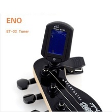 ENO Clip On Guitar Bass Violin Ukulele Tuner LCD Screen ET33 2024 - buy cheap