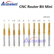 CNC Machine Router Bit Mini PCB Carbide End Mill Tools 3.175 Diameter use for  cnc router bits 2024 - buy cheap