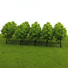 40Pcs Mini Plastic Model Trees 1/100 1/200 HO N Sacle for Diorama Landscape Decoration Model Building Kit 2024 - buy cheap