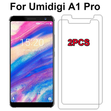 2 шт. для Umidigi A1 Pro 4G чехол из закаленного стекла Взрывобезопасное ультратонкое Защитное стекло для экрана UMI A1 Pro 5,5 "Передняя пленка 2024 - купить недорого