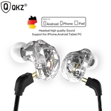 QKZ-auriculares internos VK1 4DD, audífonos deportivos HIFI para DJ, Monito, correr, con enchufe, originales 2024 - compra barato