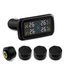 TPMS Car Electronics Wireless Tire Pressure Monitoring System With External Replaceable Battery Sensors LCD Display U903 2024 - buy cheap