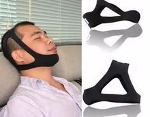 Triangle anti-snore headband stop snoring snore stopper chin strap dislocated jaw snoring resistance band 2024 - buy cheap