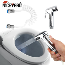 NICEYARD Shower Head Nozzle Bathroom Cleaning Tools with Telephone Shower Hose Portable Handheld Bidet Toilet Sprayer Spray Gun 2024 - buy cheap