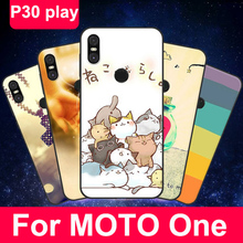 P30 Play Fundas для Moto One P30Play XT1941-2 чехол милый мультяшный мягкий чехол для телефона Moto One чехол XT1941 защитный чехол 2024 - купить недорого