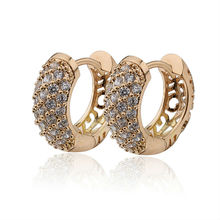 2022 Gold-Color CC Hoop Earrings Bijoux Women Brand Earring Jewelry Brinco Ouro Pendientes Fashion Free Shipping E18K-49 2024 - buy cheap