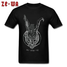 T-shirt Donnie Darko T Shirt Men Black Tshirt Suspicion Science Fiction Tops Tees Tony Vintage Cotton Streetwear Thriller Movie 2024 - buy cheap