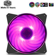 Cooler Master MF120 RGB Cooling Fan PC Computer Case Slient 12cm For CPU Cooler Radiator Water Cooling 120mm PWM Quiet PC Fan 2024 - buy cheap