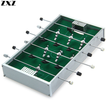 Mini mesa de futebol de liga de alumínio, mesa de futebol de metal com brinquedo para crianças, presente para crianças, jogo de tabuleiro de foosball multicolorido 2024 - compre barato