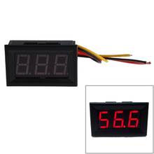 NEW Red LED Panel Meter Mini Digital Voltmeter DC 0 to 99.9V 2024 - buy cheap